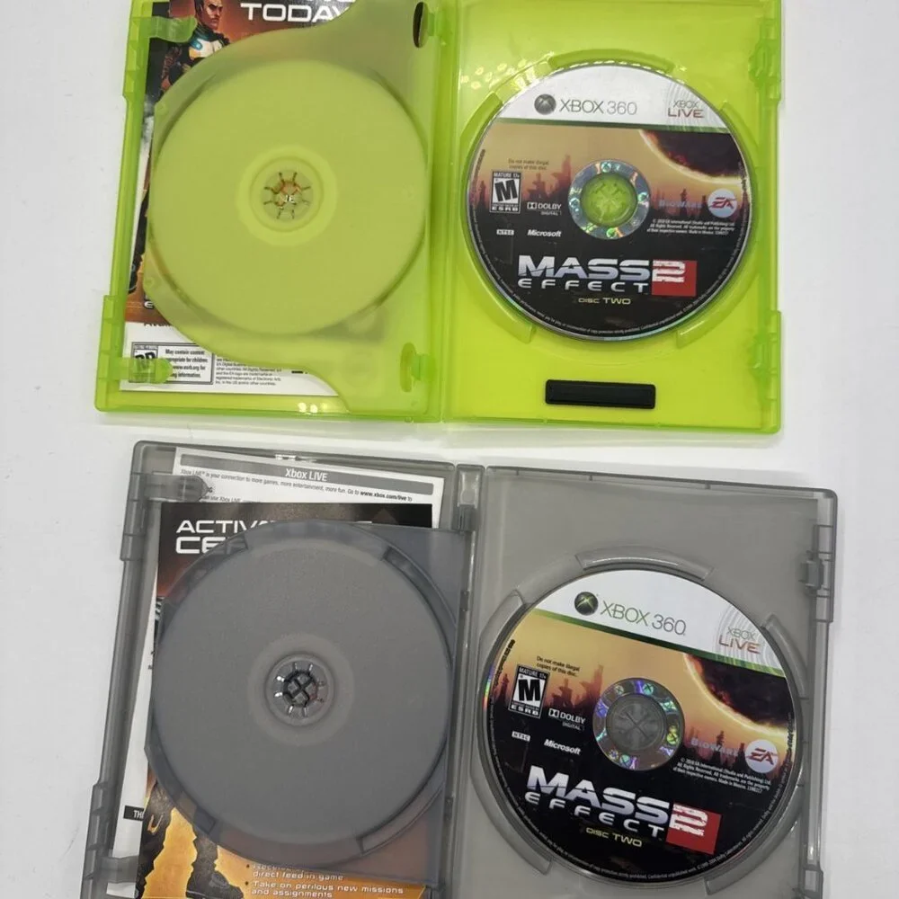 Xbox 360 Games Lot of 9 Halo Assassins Creed Mass Effect Star Wars Xbox